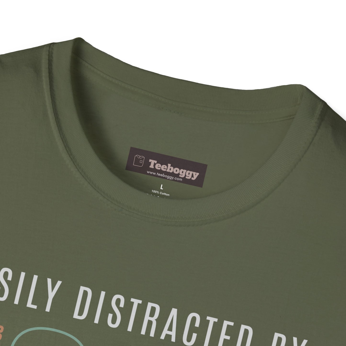 Easily Distracted By Guitars T-Shirt — Guitar Design for Guitar Lovers
