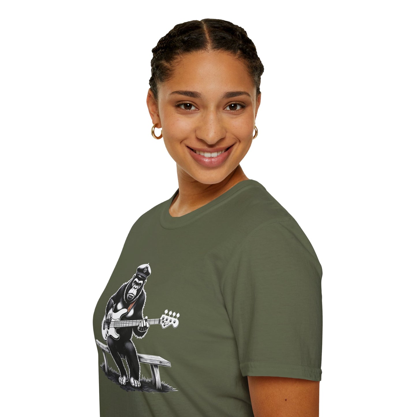 Gorilla Bass Player T-Shirt