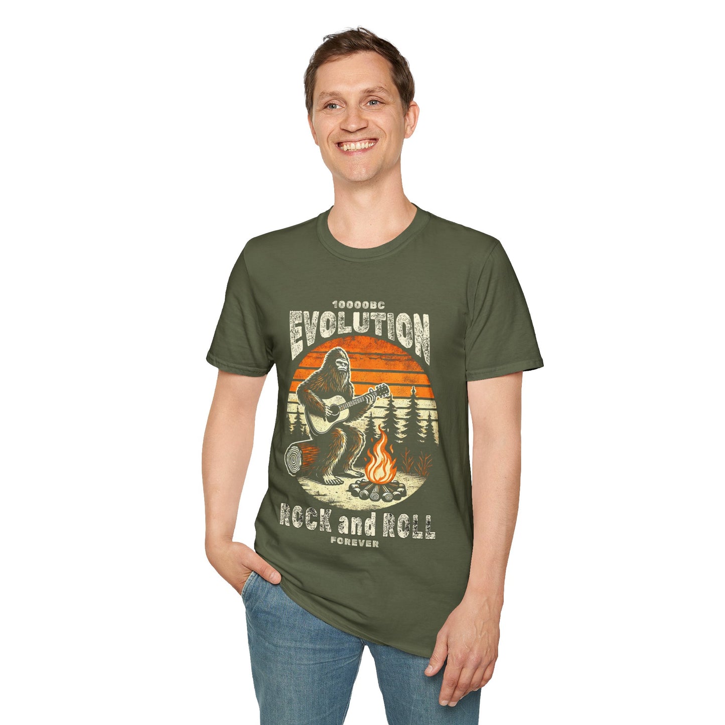 Bigfoot Guitarist T-Shirt