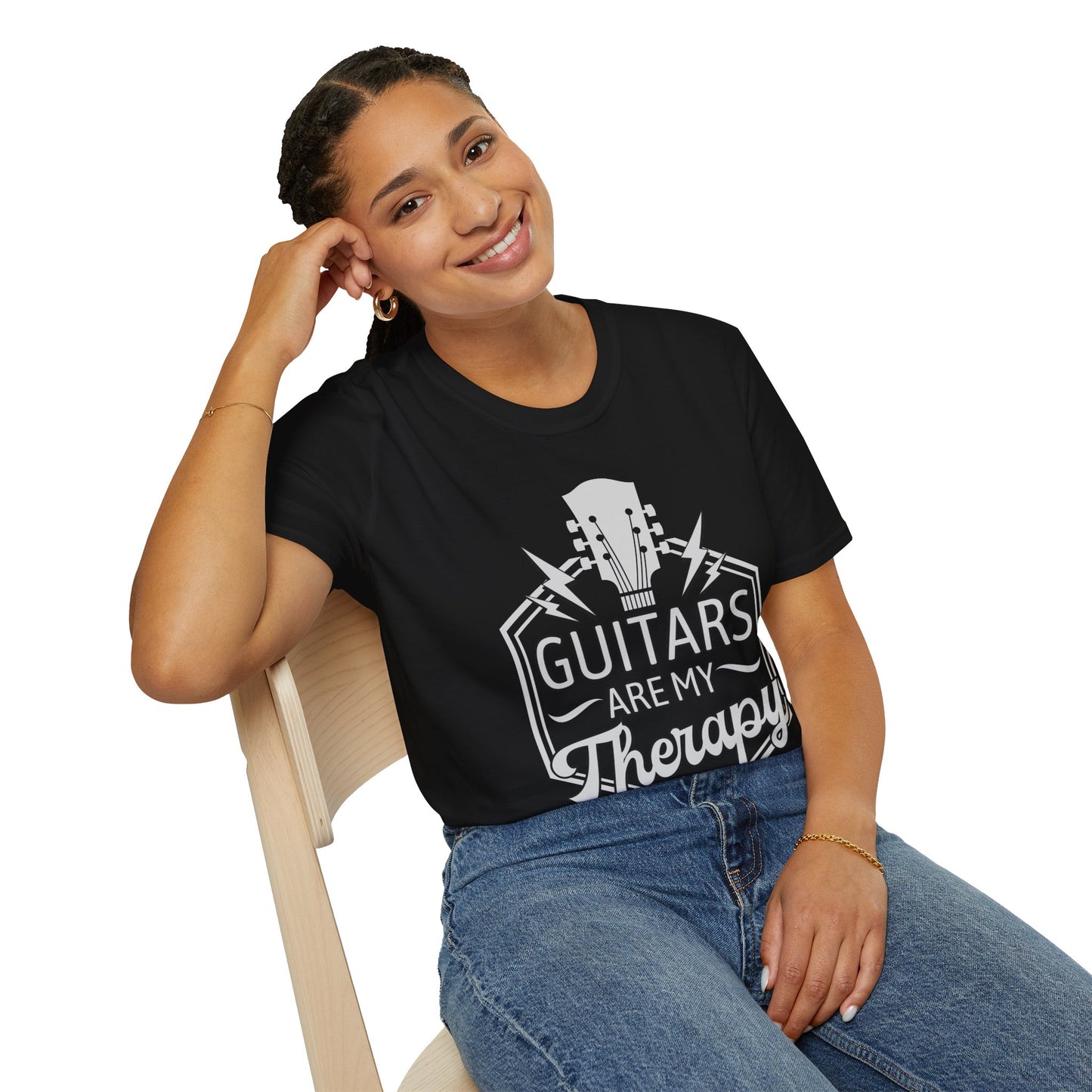 Guitar Headstock Therapy T-Shirt