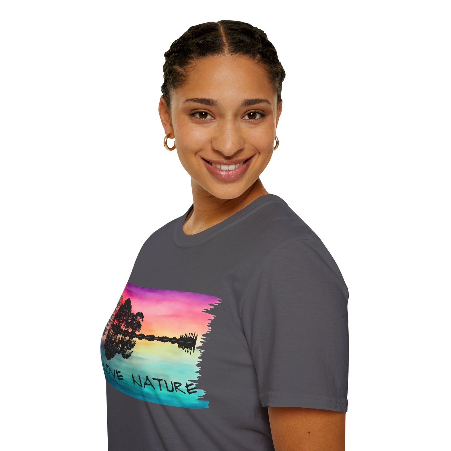Love Nature Guitar T-Shirt