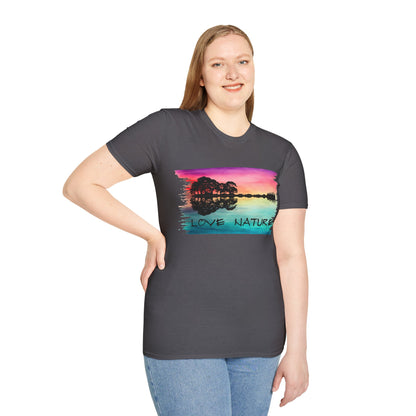Love Nature Guitar T-Shirt