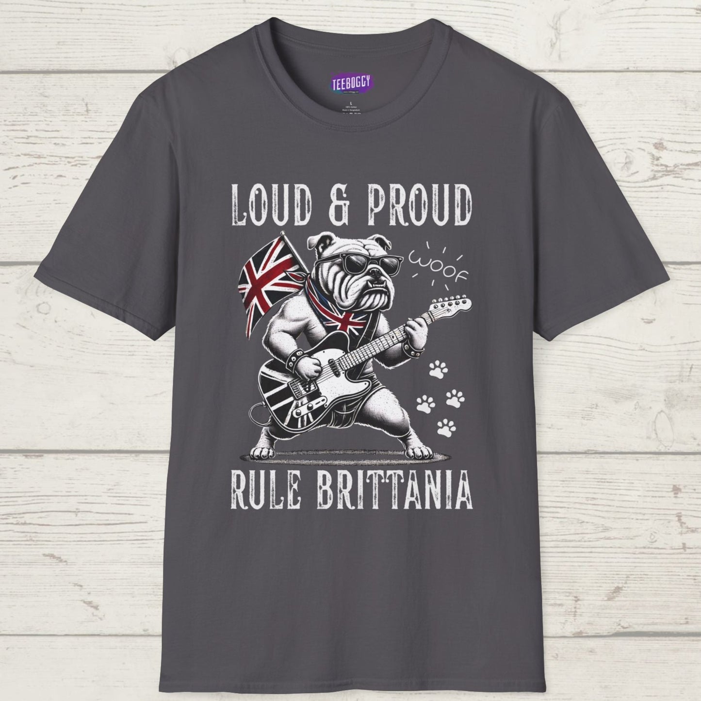 British Bulldog Guitar T-Shirt
