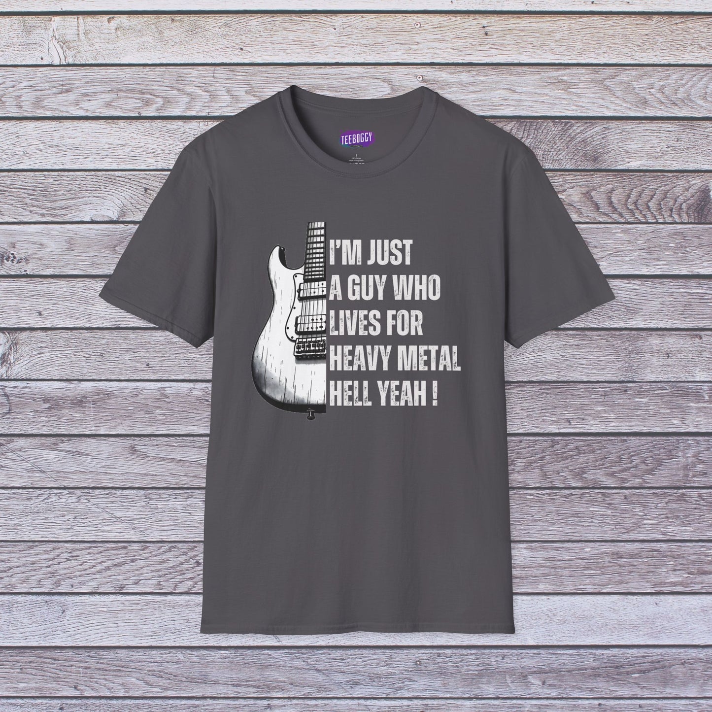 Rock Guitar Heavy Metal Music T-Shirt