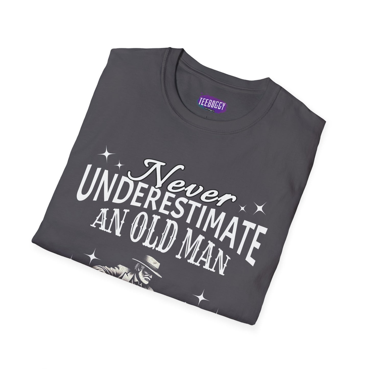 Old Man Guitarist T-Shirt