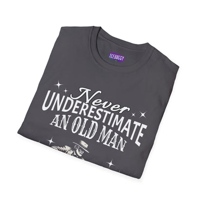 Old Man Guitarist T-Shirt