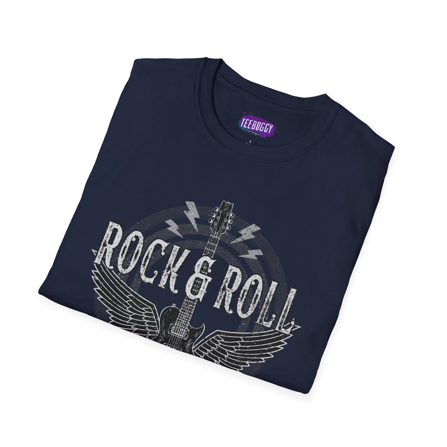 Guitar Wings Unisex T-Shirt Rock & Roll Music Tee