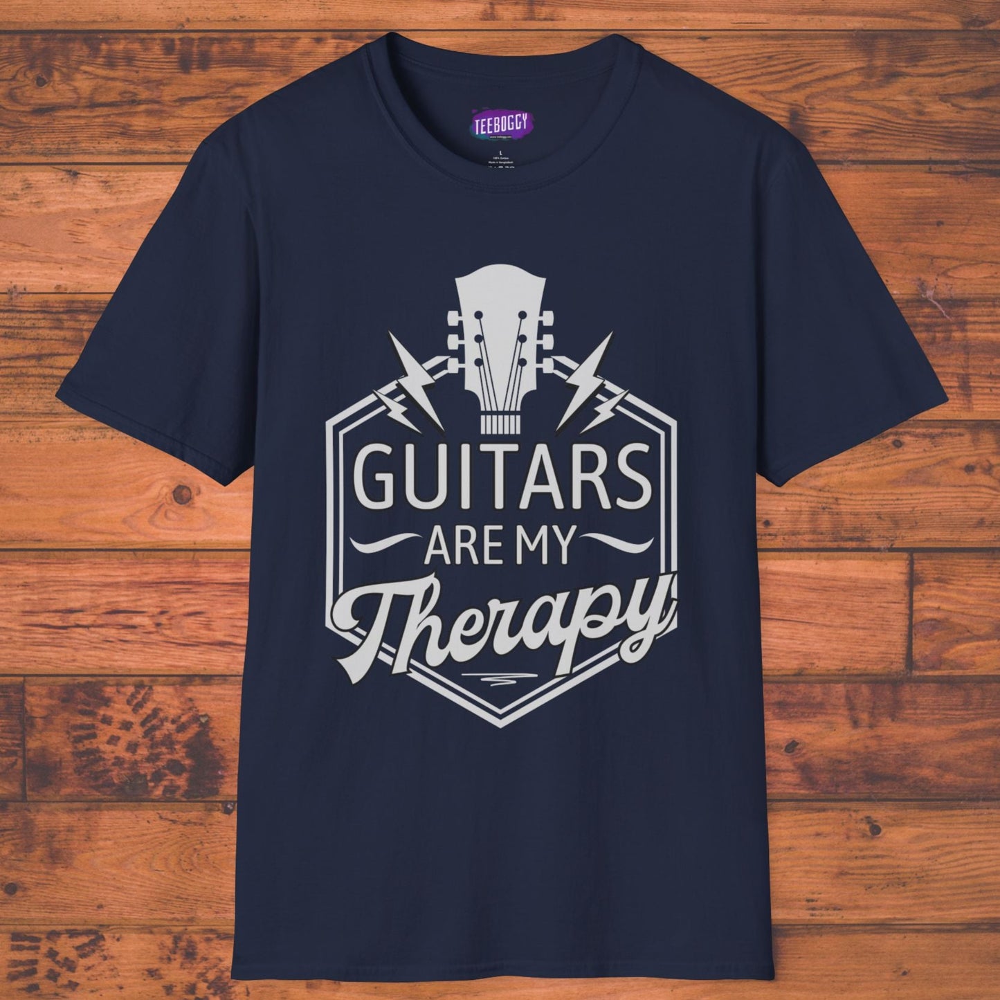 Guitar Headstock Therapy T-Shirt