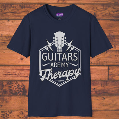Guitar Headstock Therapy T-Shirt