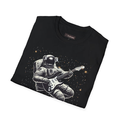 Astronaut Playing Guitar T-Shirt — "Houston, We Don't Have a Problem!"