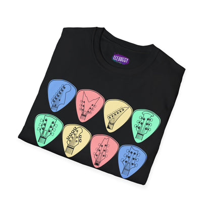 Guitar Plectrum T-Shirt - Choose Your Weapon
