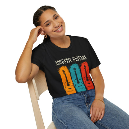 Fun Acoustic Guitars T-Shirt - Not Just For Oldies