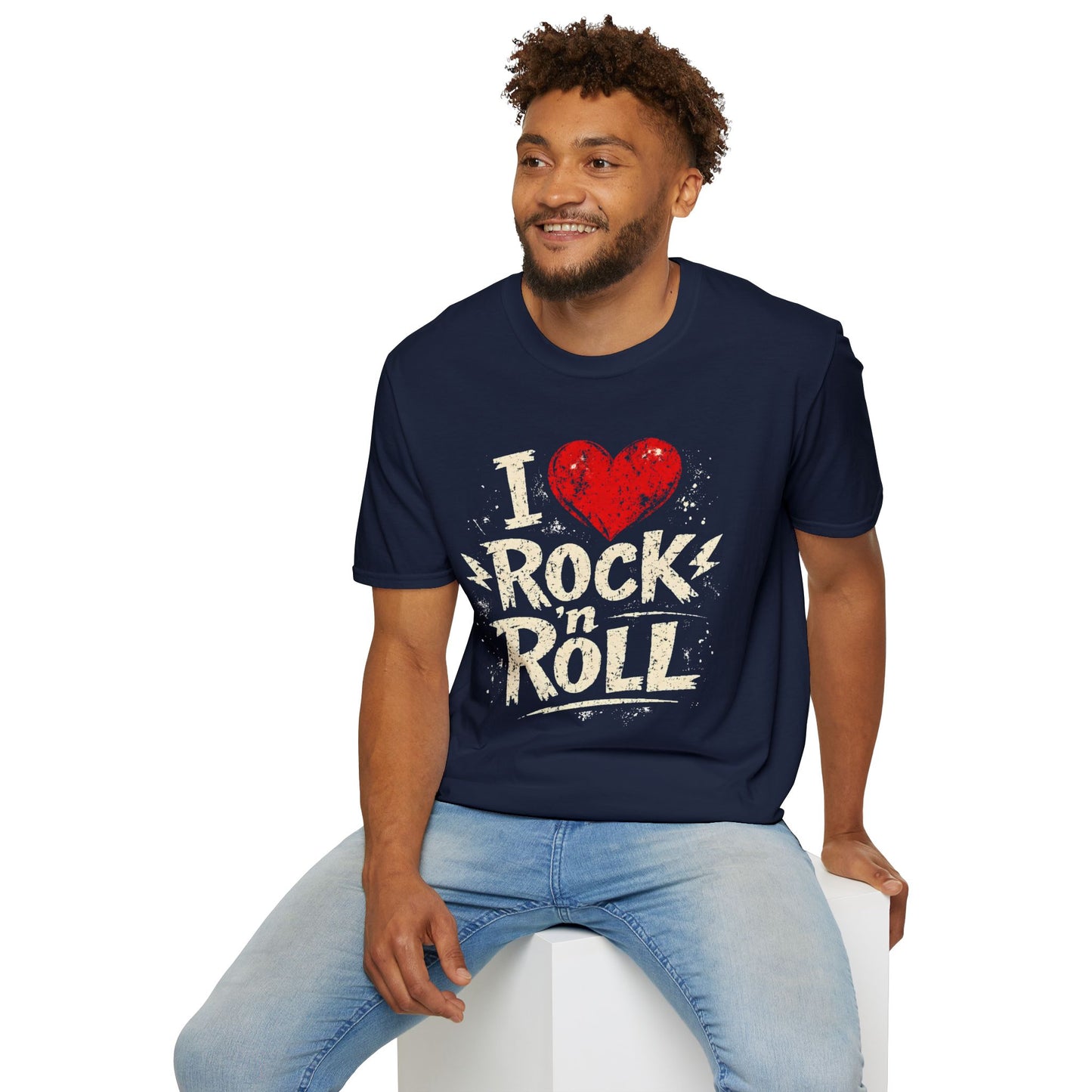 I Love Rock n Roll T-Shirt — Design for Music Lovers