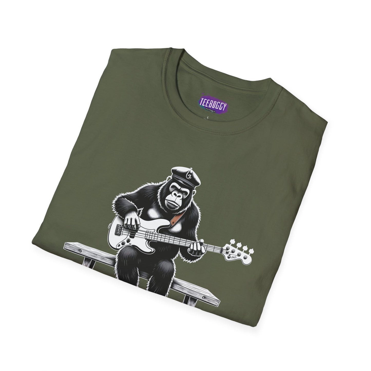 Gorilla Bass Guitar T-Shirt
