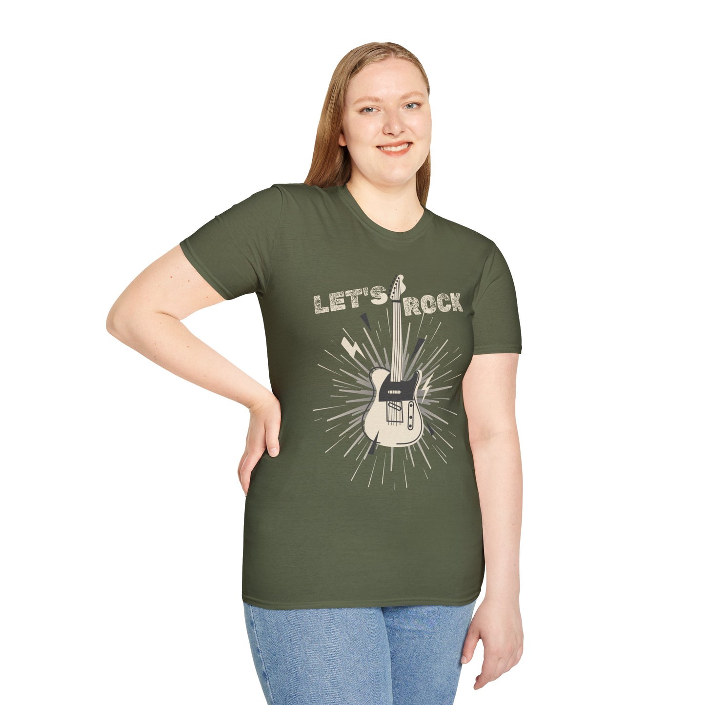 Guitarist T-Shirt Lets Rock Music Lover
