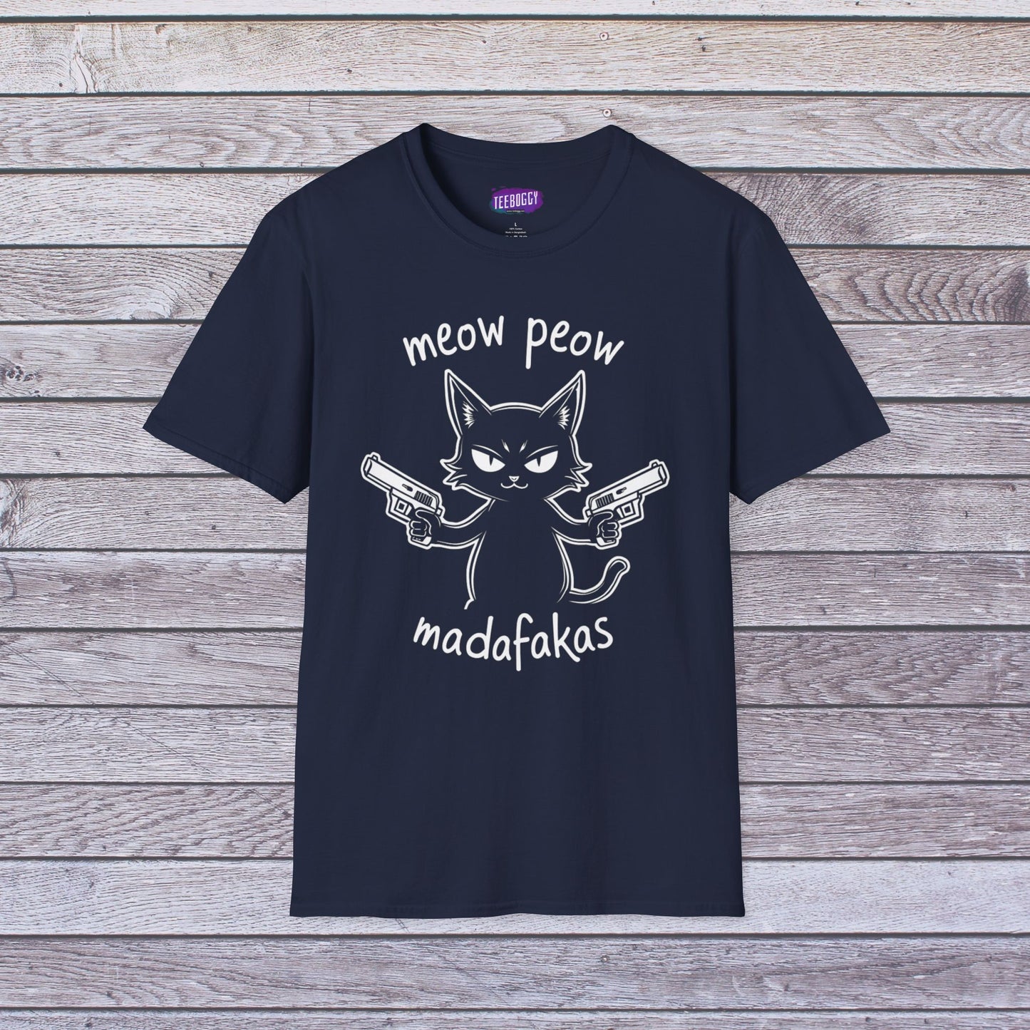 Cat Pew Pew Unisex T-Shirt