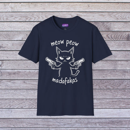 Cat Pew Pew Unisex T-Shirt