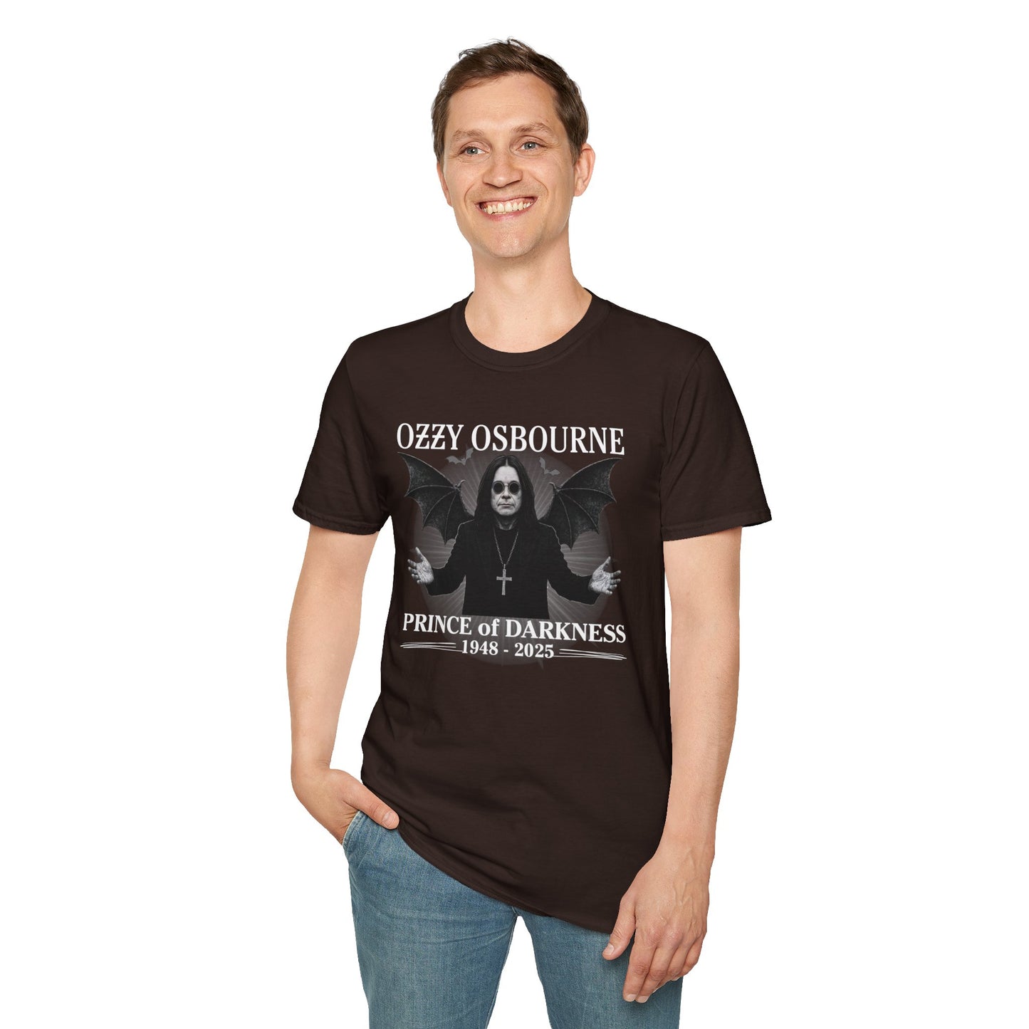 Prince of Darkness T-Shirt — Legendary Birmingham Heavy Metal Singer Tee