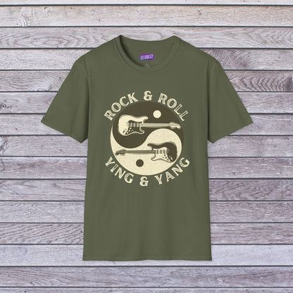 Rock & Roll, Ying & Yang T-Shirt