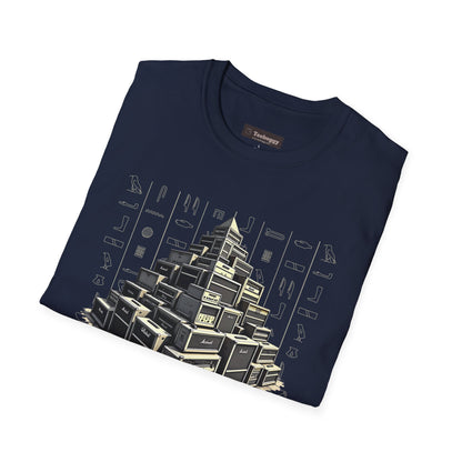 Pyramid of Power - Guitar Amp Pyramid T-Shirt