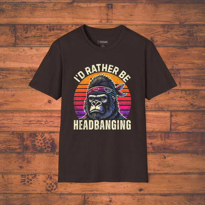 I'd Rather Be Headbanging, T-Shirt