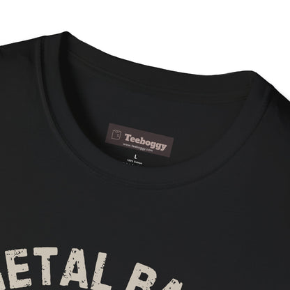 Metal Bass Skull T-Shirt — "Metal Bass, Hell Yeah!"