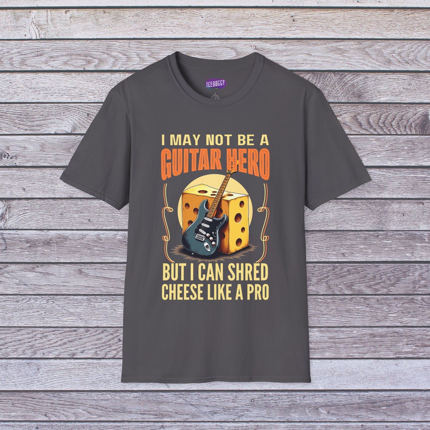 Funny Guitar Cheese T-Shirt