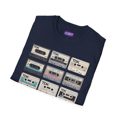 Cassette Tape T-Shirt - Retro Music Lover Nostalgia