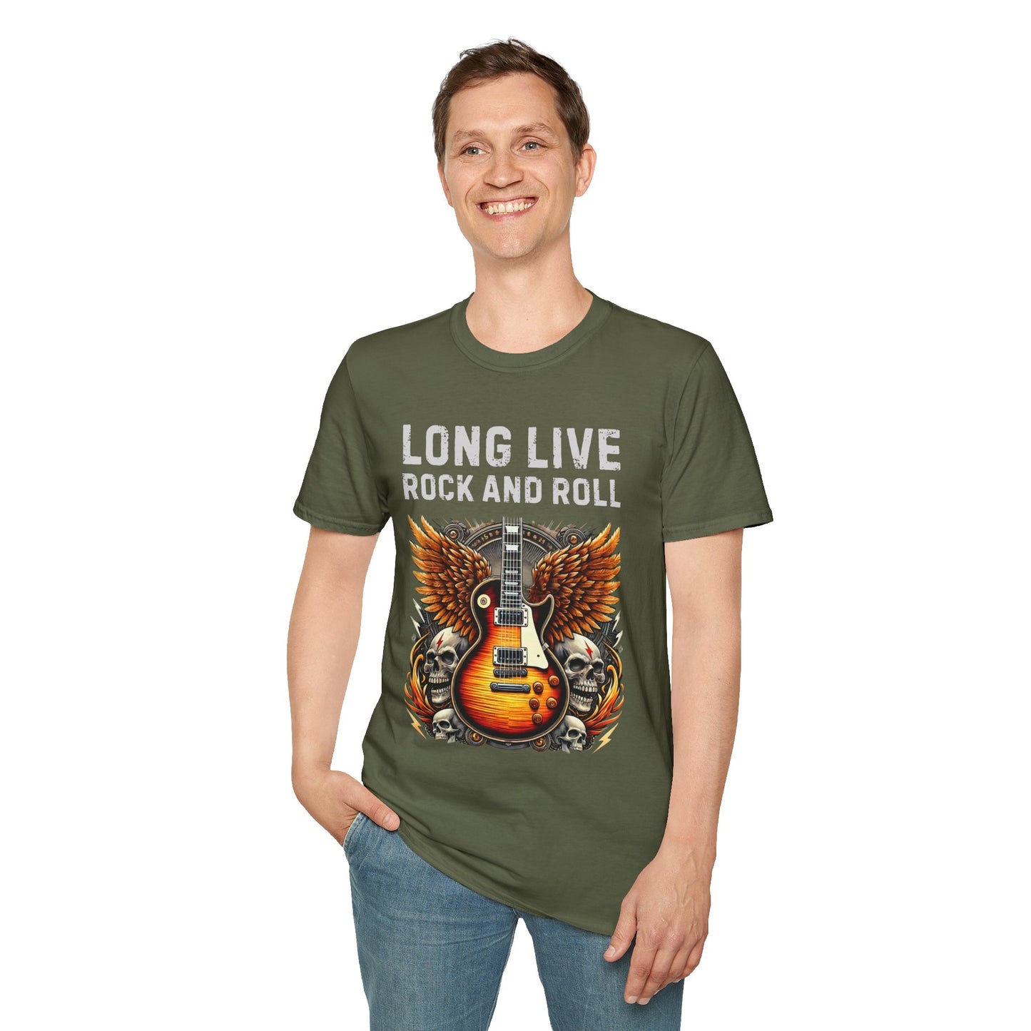 Rock Guitar Wings T-Shirt