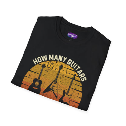 Guitarist Statement T-Shirt - Just One More Guitar