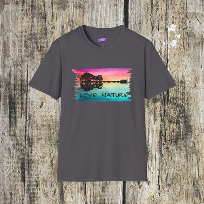 Love Nature Guitar T-Shirt