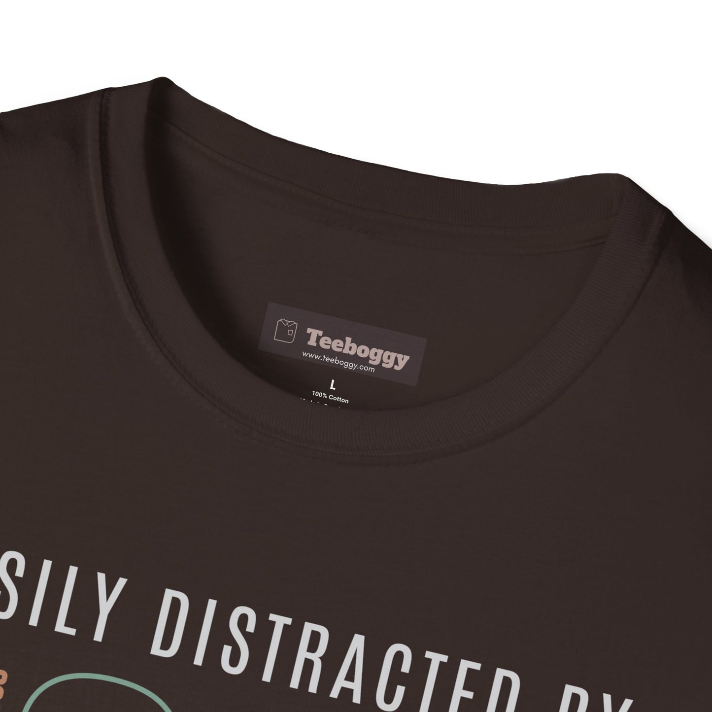 Easily Distracted By Guitars T-Shirt — Guitar Design for Guitar Lovers
