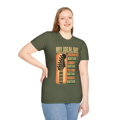 Guitarist Daily Schedule T-Shirt