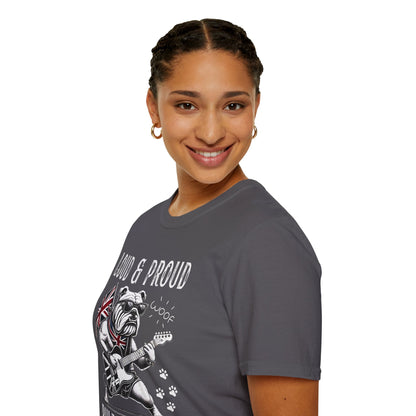 British Bulldog Guitar T-Shirt
