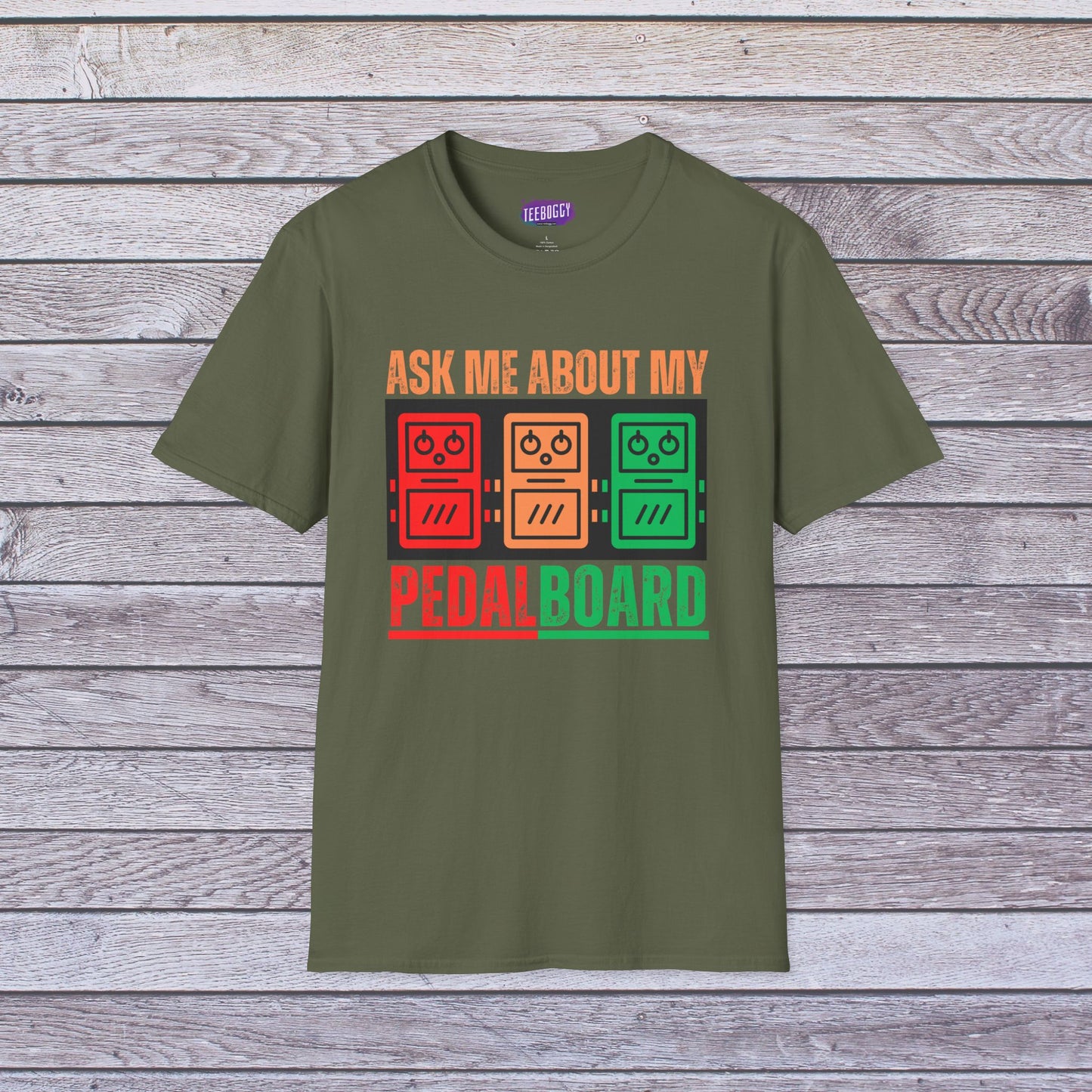 Guitarist T-Shirt - Ask Me About My Pedal Board Design