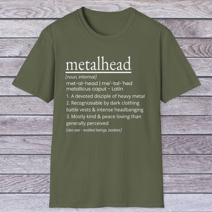 Metalhead Dictionary Definition T Shirt