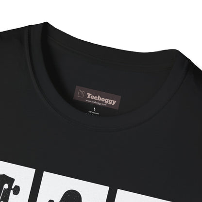 Guitar Headstocks Tee — "My Needs Are Simple!"