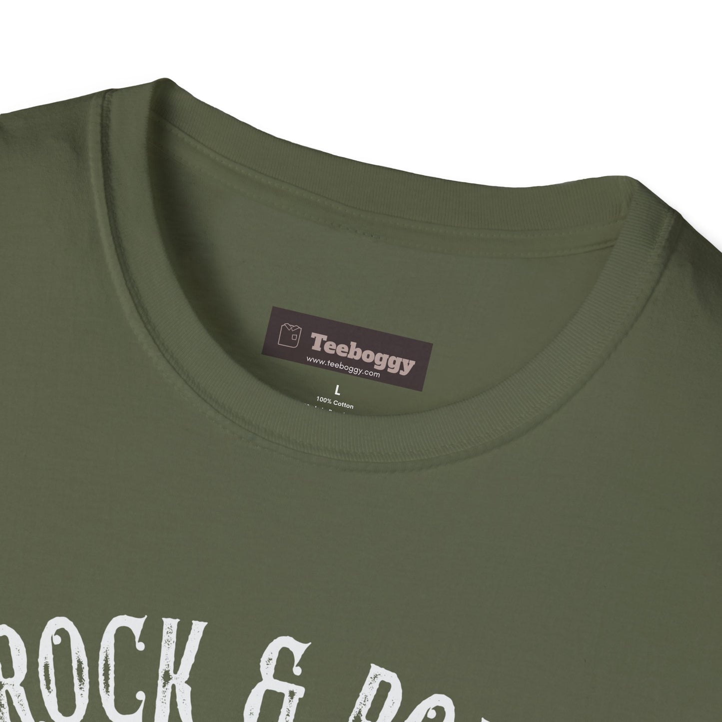 Rock & Roll Cat T-Shirt — "rock & roll, soothes my soul"