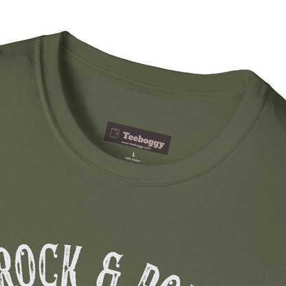 Rock & Roll Cat T-Shirt — "rock & roll, soothes my soul"