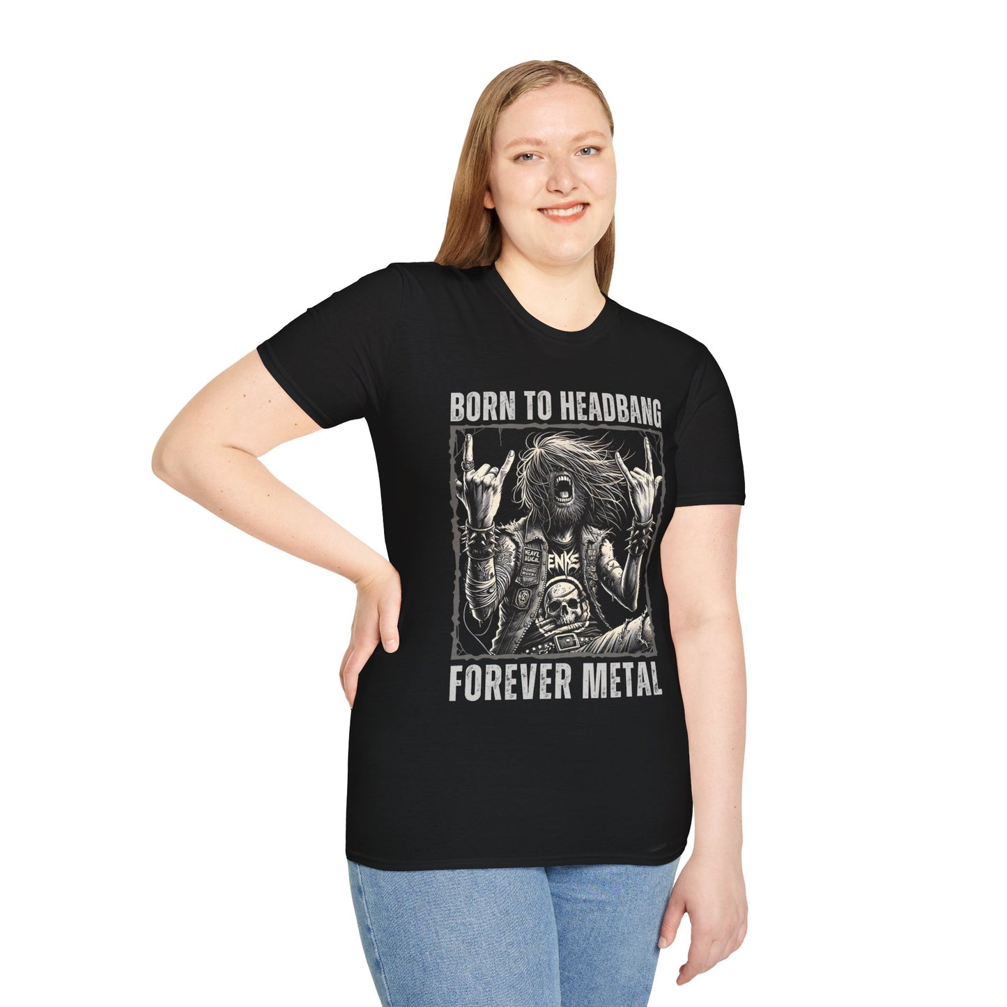 Headbanger T-Shirt - Born To Headbang, Forever Metal