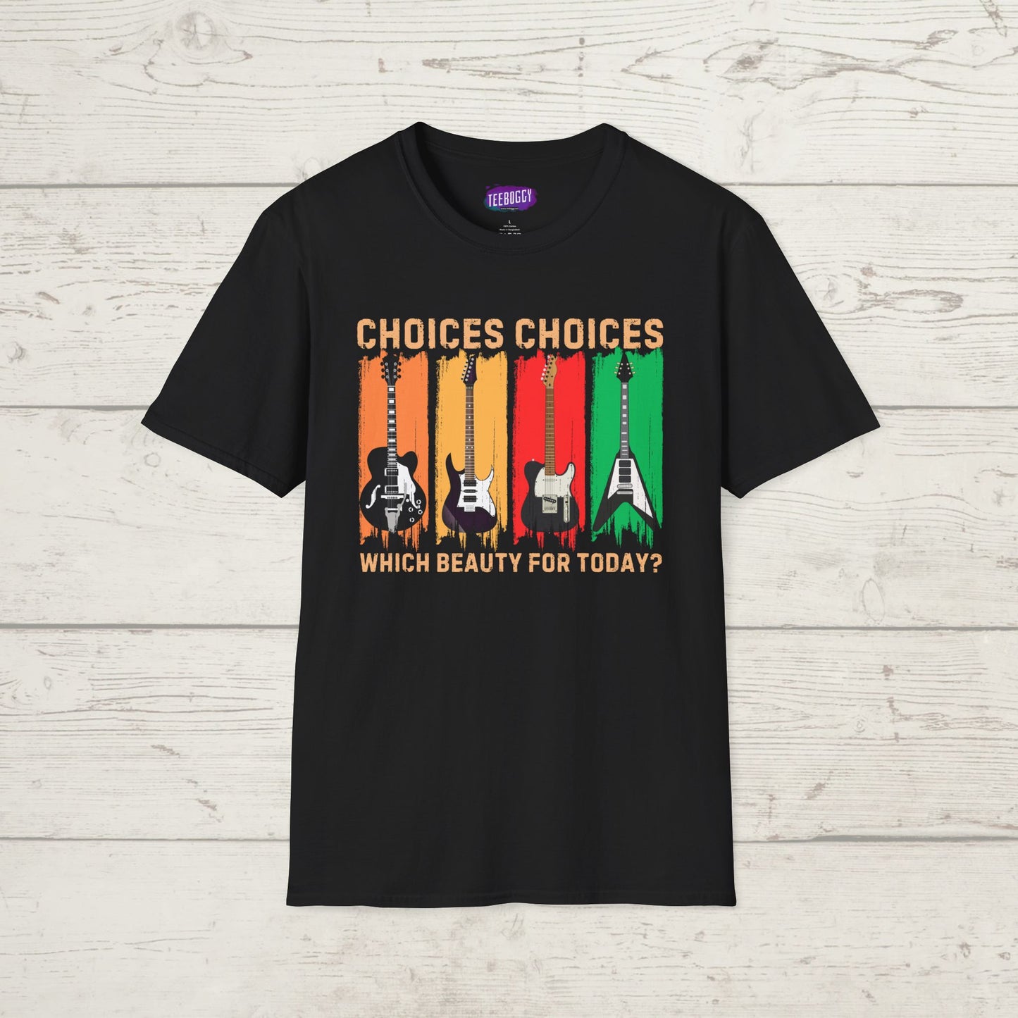 Rock Guitar Quote T-Shirt