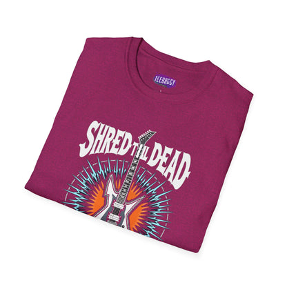 Electric Guitar Shred Till Dead Unisex T-Shirt