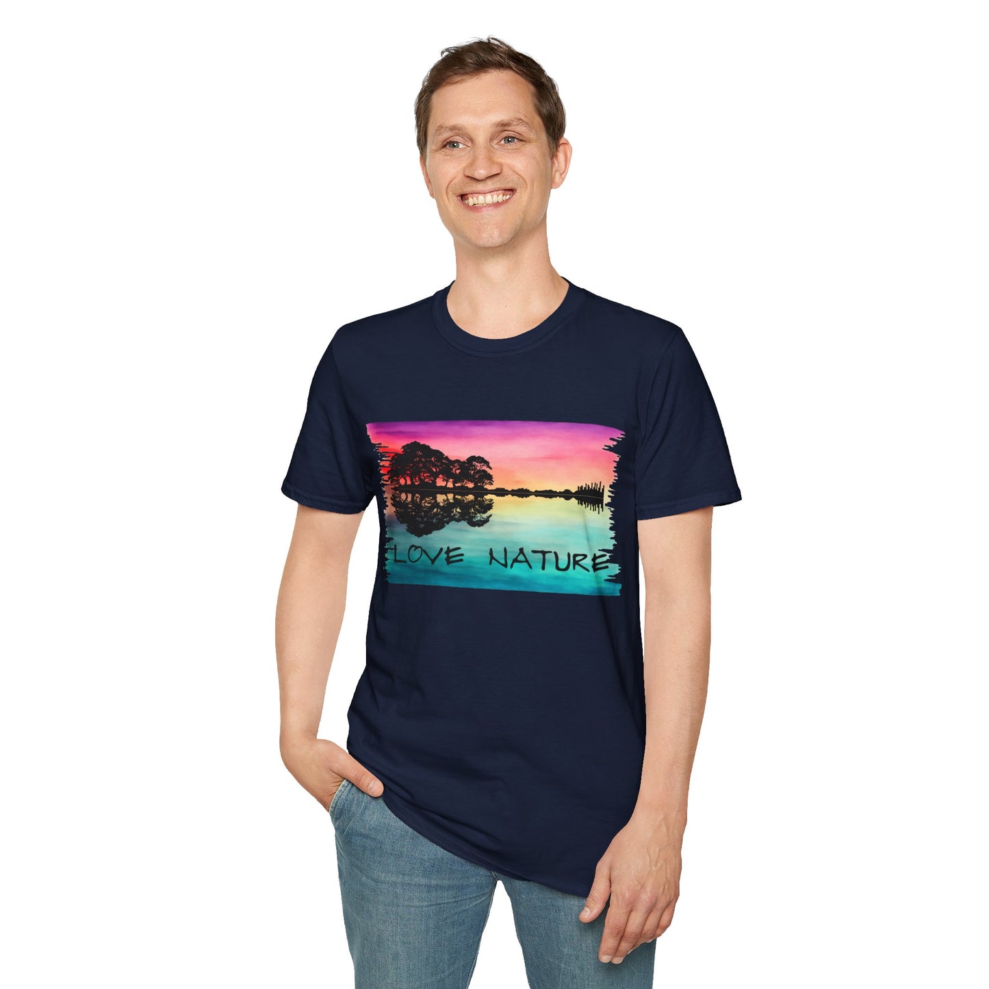 Love Nature Guitar T-Shirt
