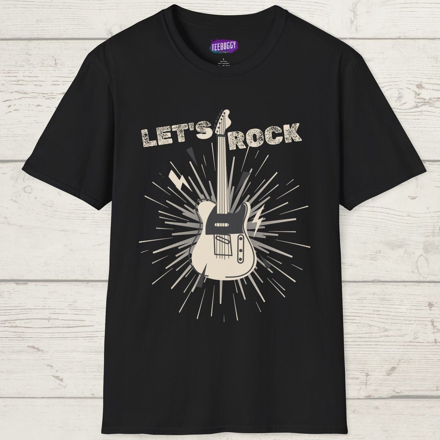 Guitarist T-Shirt Lets Rock Music Lover