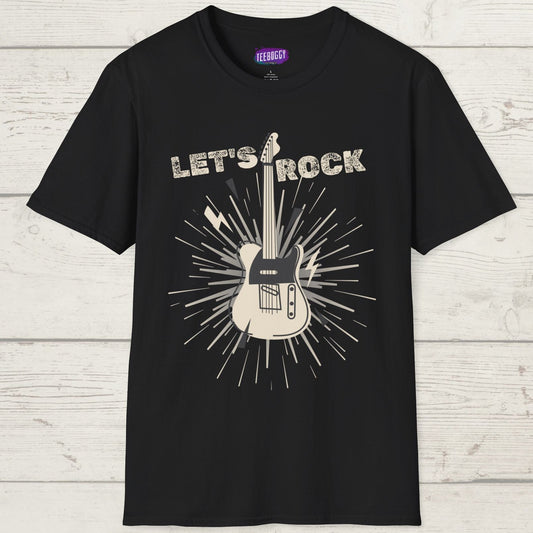 Guitarist T-Shirt Lets Rock Music Lover