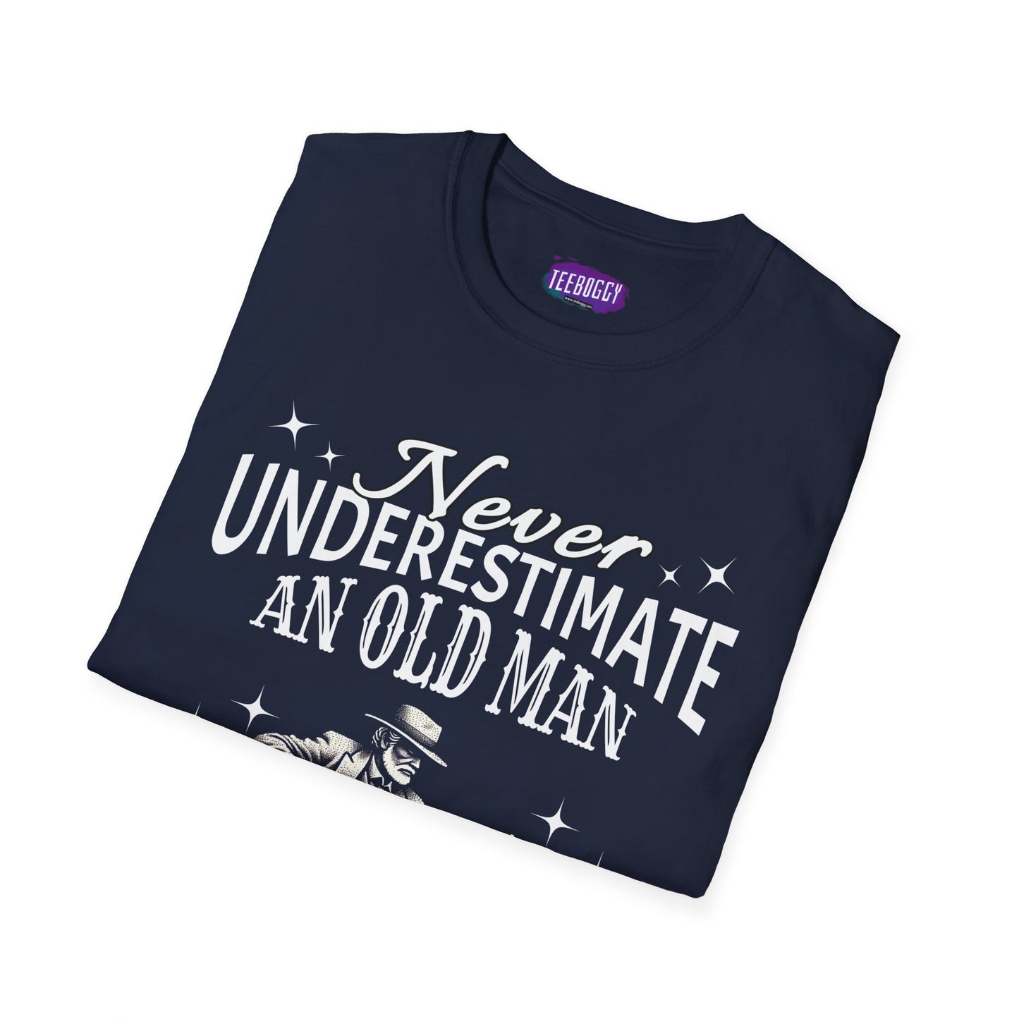 Old Man Guitarist T-Shirt