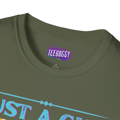 Guitar Headstocks Unisex T-Shirt - 'Just a Guy Who Loves Guitars'
