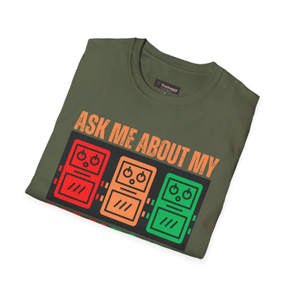 Ask Me About My Pedal Board - Guitar Pedalboard T-Shirt