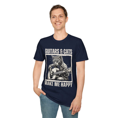 Cat Guitarist T-Shirt