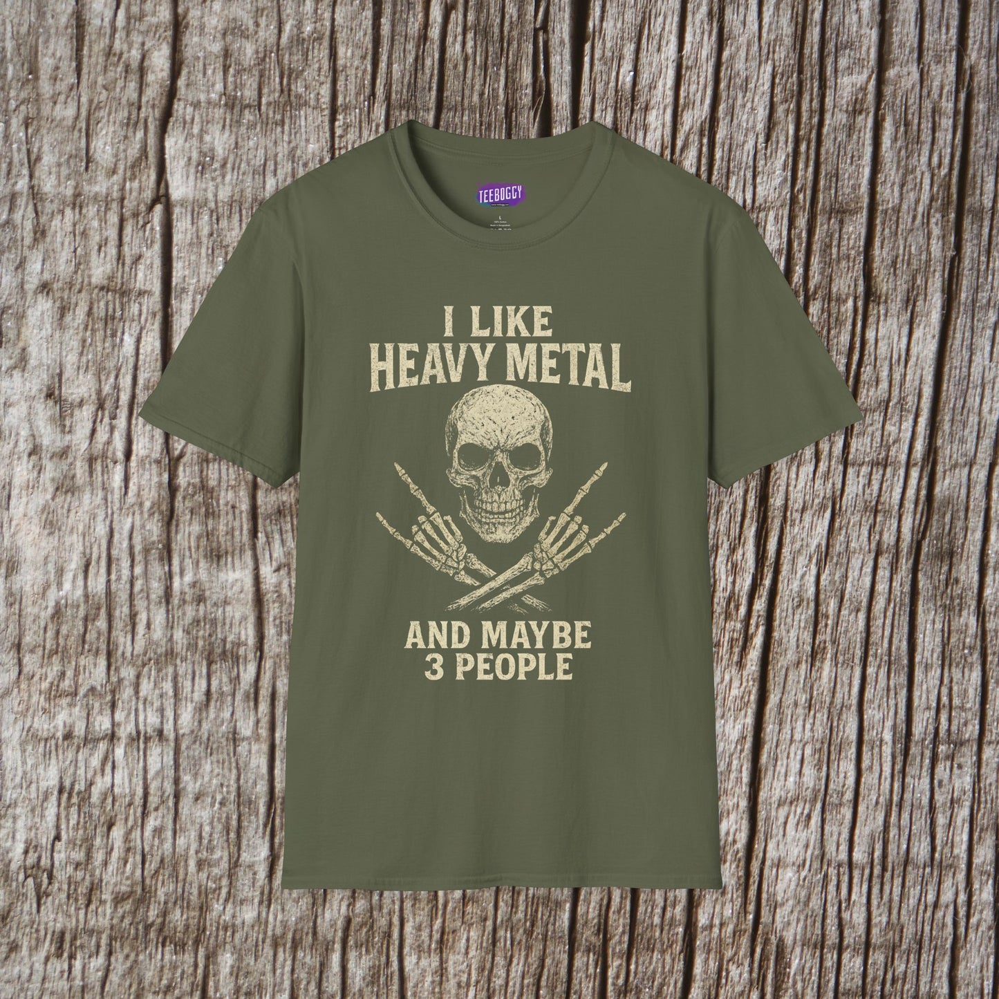 Heavy Metal Skull Unisex T-Shirt